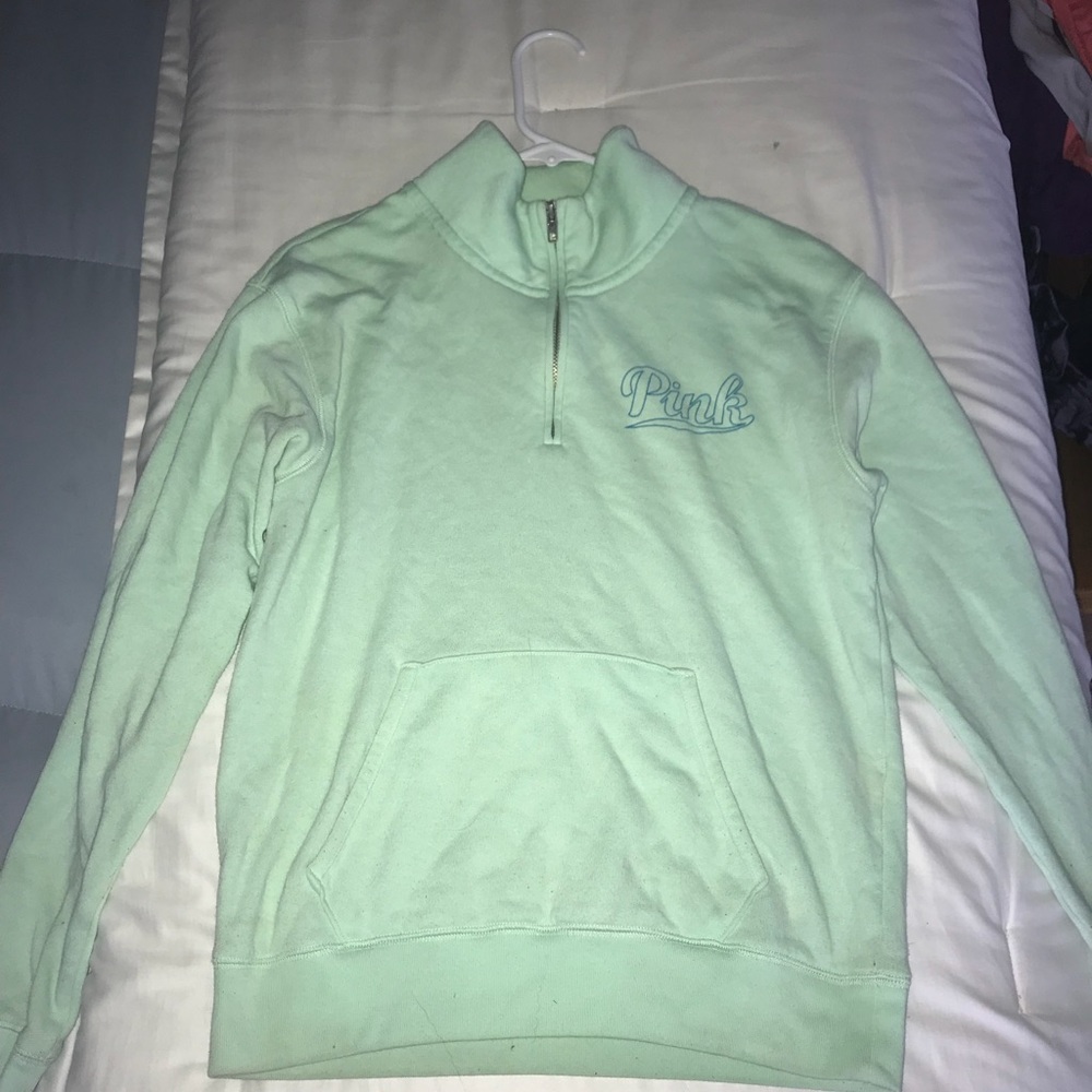 Quarter zip sweatshirt from Pink